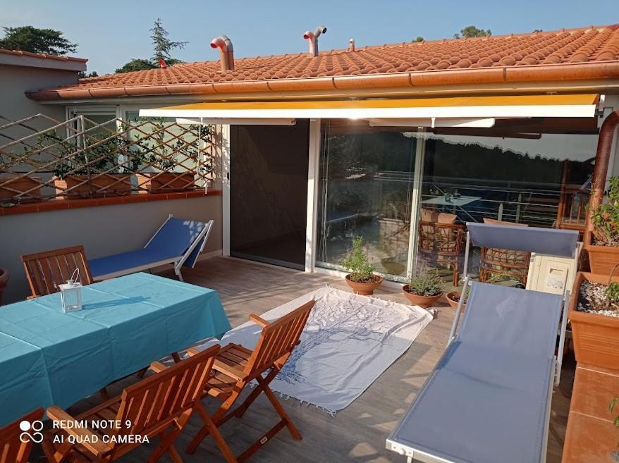 Vista Sulle Isole Dell'Arcipelago Toscano Nibbiaia Exterior foto